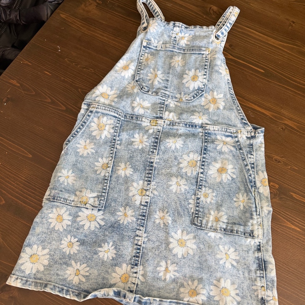 Daisy Denim Romper